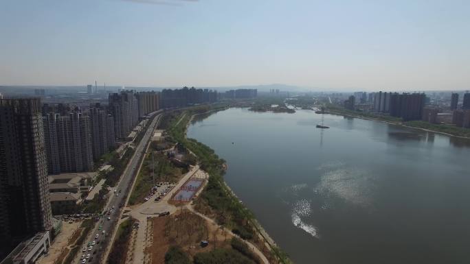 4K拍洛阳-2016'开发中的新区西苑桥