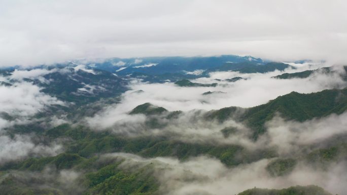 大美秦岭.水墨丹青4K航拍2