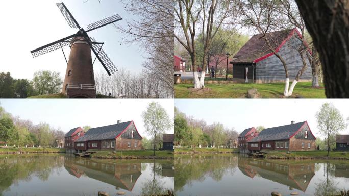 荷兰风情园风车公园