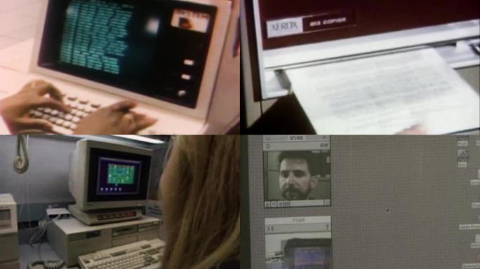电脑科技电子计算机7080年代