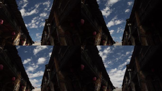 武平中山古镇古街延时