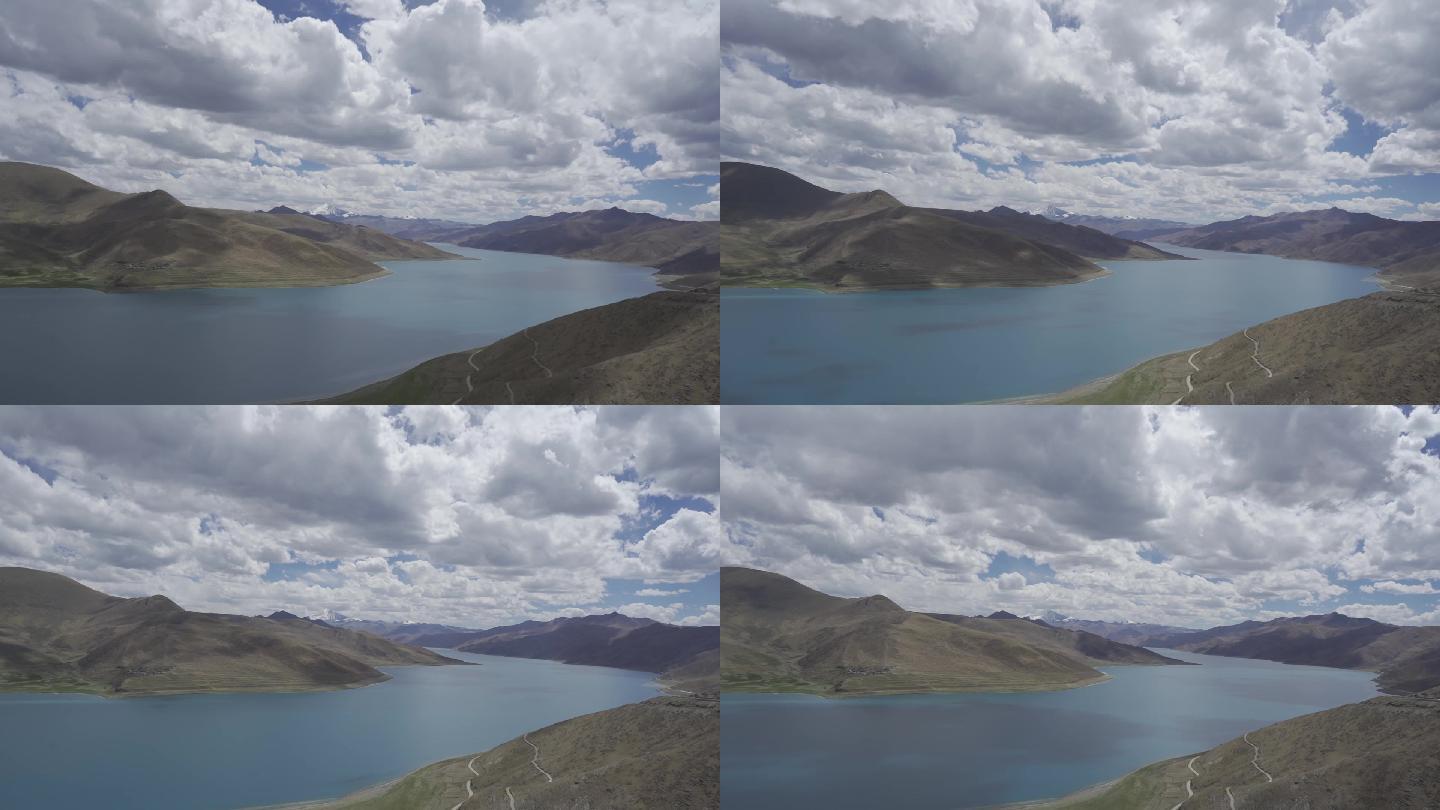 西藏原创高清羊卓雍措羊湖延时视频