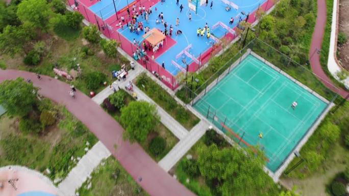 扬州城市公园体系百姓体育运动