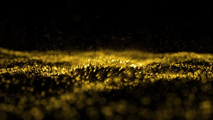 金色粒子