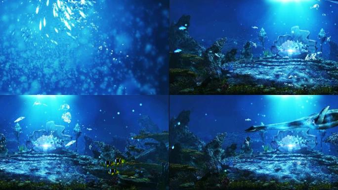 海底世界高清动画素材