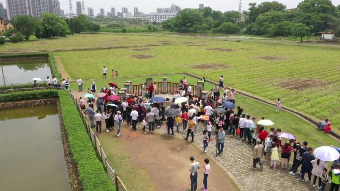 瑞金革命摇篮红色革命航拍纪念碑