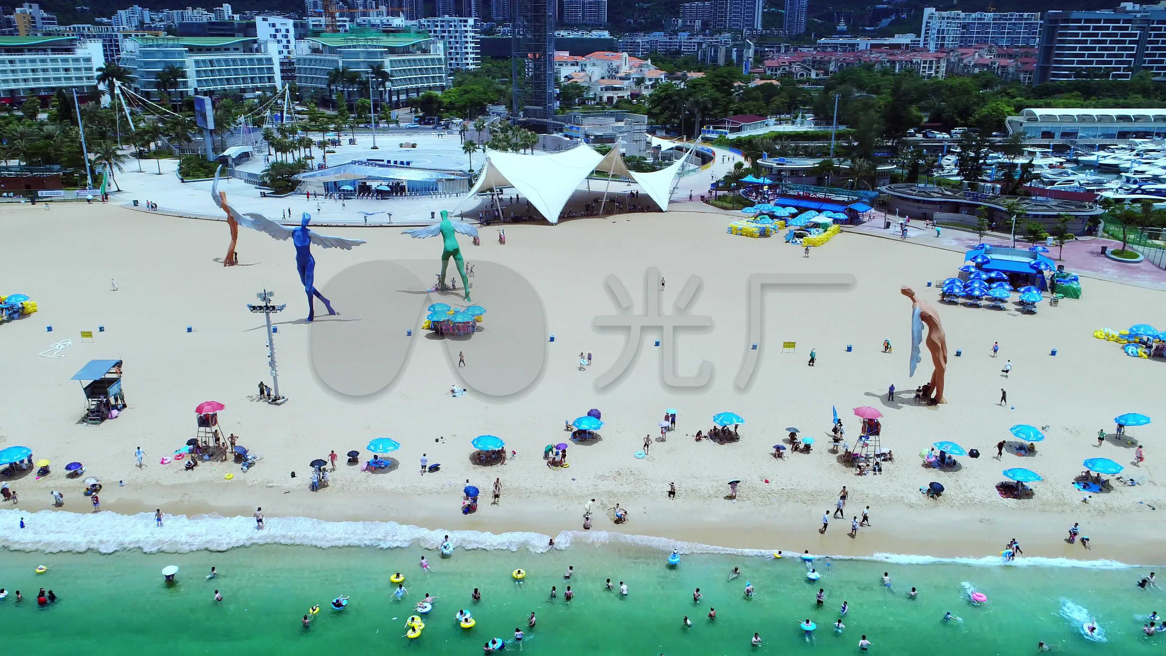 【携程攻略】深圳大梅沙海滨公园景点,大梅沙是深圳最长的海滩，海水比较清，但是一定要选择一个好的天气才…