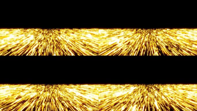 透明通道金色粒子元素