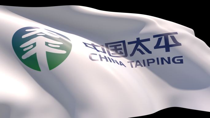中国太平旗帜带通道