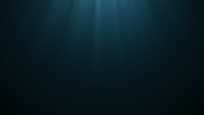 水底海底光线照射水面