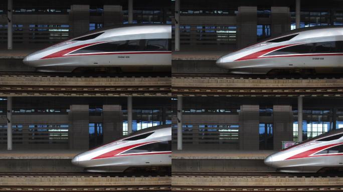 高铁进站2