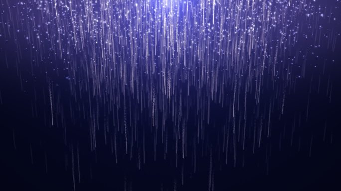 粒子线条流星雨带透明通道