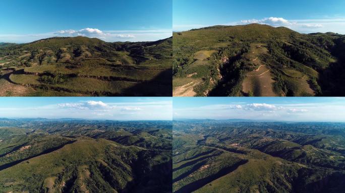 4K高清航拍山脉山川吕梁山脉