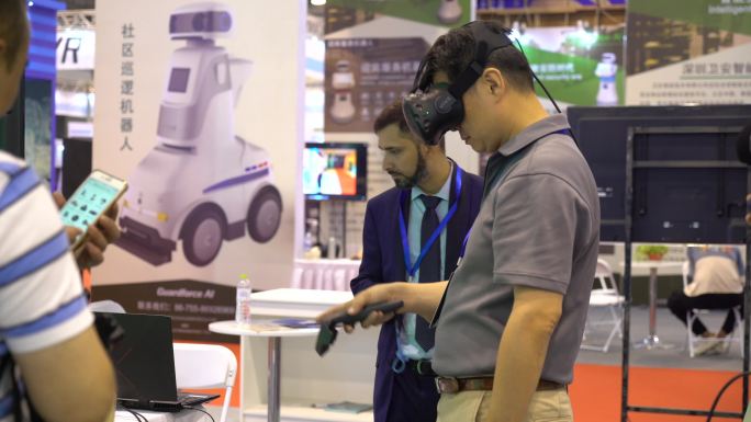 4K虚拟现实未来科技VR科技创新科技生活