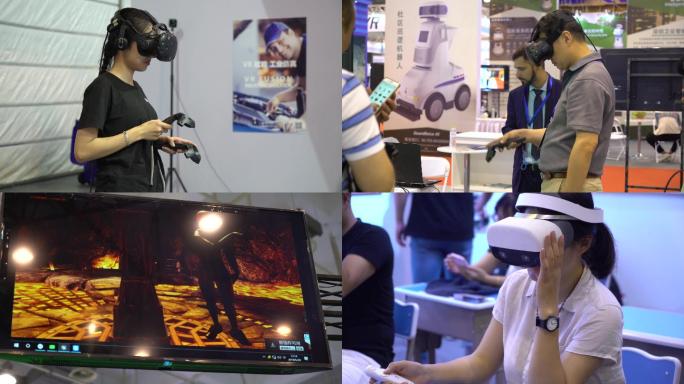 4K虚拟现实未来科技VR科技创新科技生活