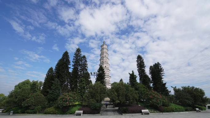 三水河口魁岗文塔