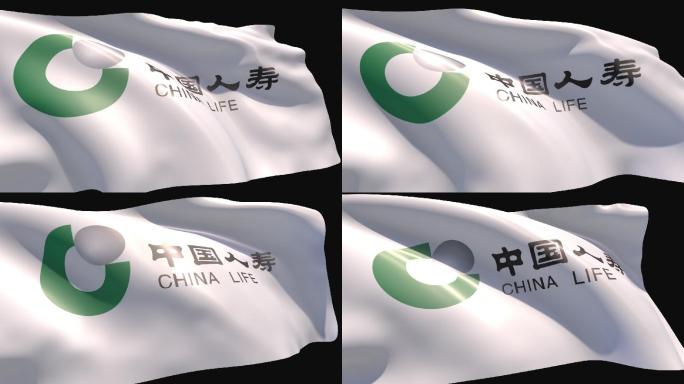 中国人寿旗帜带通道