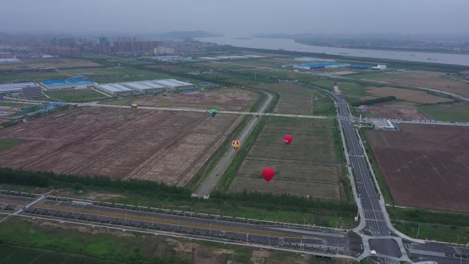 4K-log武汉热气球航拍