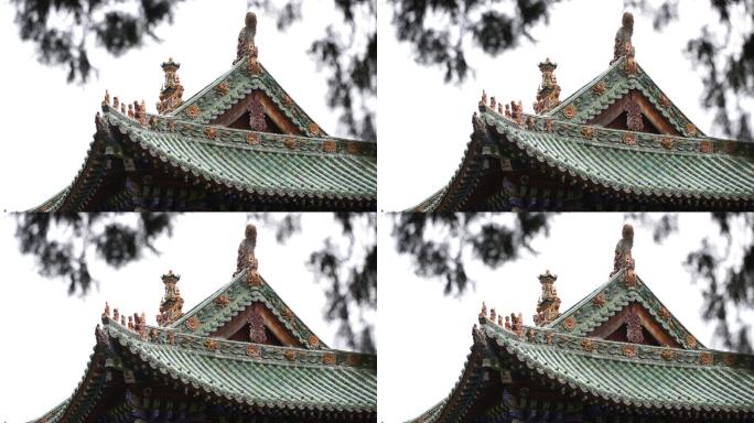 中国古代建筑屋顶卦台山