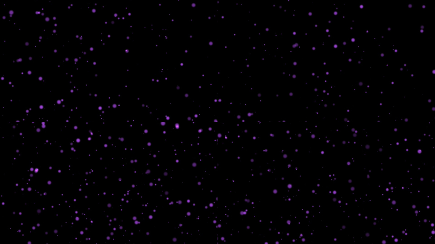 4K紫色璀璨粒子光点光斑闪烁
