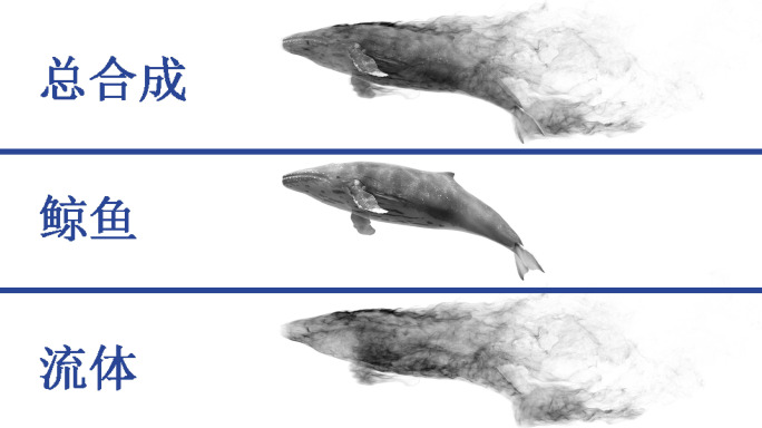 水墨鲸鱼超宽屏（01）-alpha通道