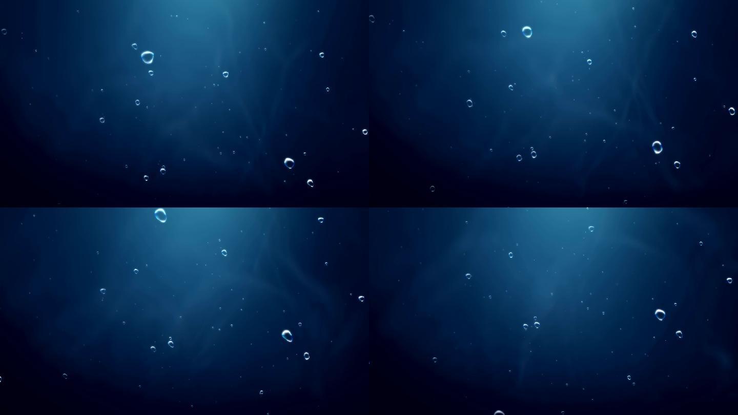 海底气泡粒子AE工程