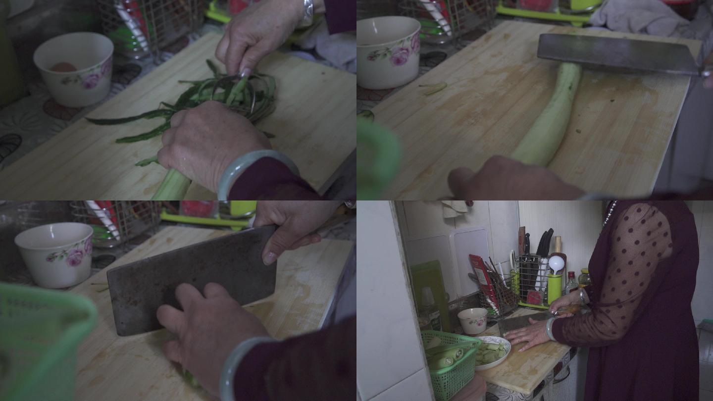 【原创】4K·妈妈做的拍黄瓜