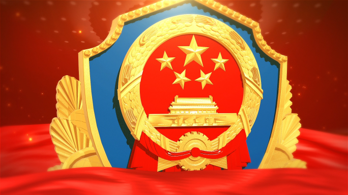 大气公安警察片头视频【无字版】