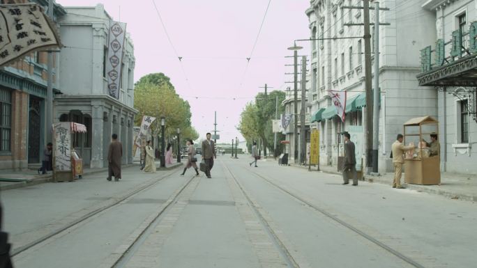 影视城横店影视城上海路南京路民国