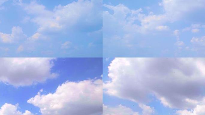 4K超窄蓝天白云宽屏LED天空白云