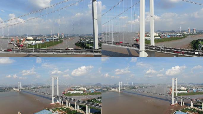 4K航拍-广州南沙大桥大桥G
