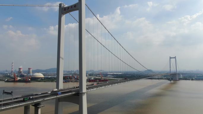 4K航拍-广州南沙大桥大桥A