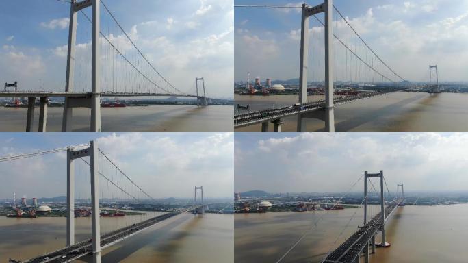 4K航拍-广州南沙大桥大桥A