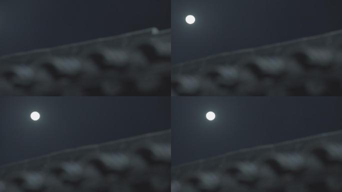 中秋节十五的月亮月亮空境月亮圆月