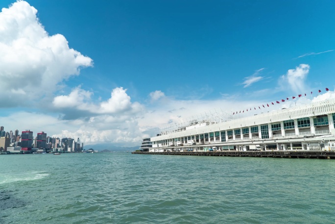 香港天星码头尖沙咀天星码头延时