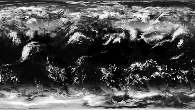 地球云层真气旋动态贴图