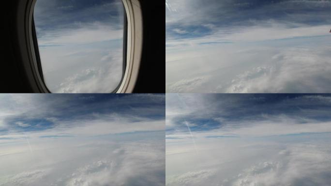 飞机拍摄云高空云云海飞机拍摄