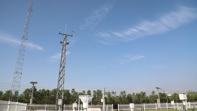 气象站监测站设备拍摄