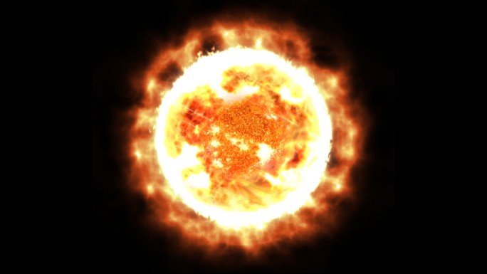 太阳火球(透明通道）