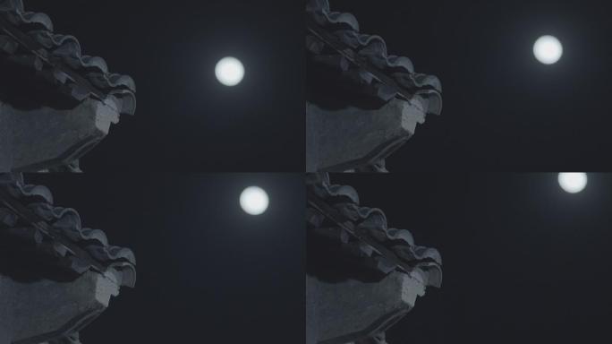 中秋节十五的月亮月亮空境月亮圆月