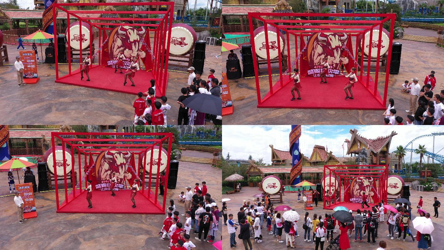 4K-log原素材-西班牙舞蹈