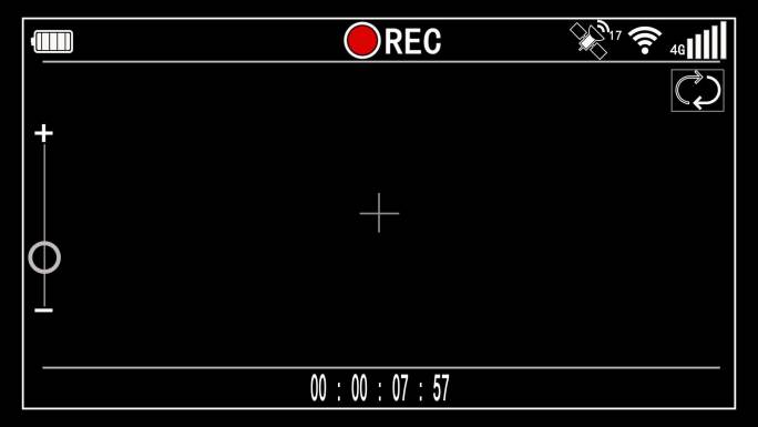 VCR摄像机取景框（带通道）