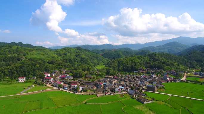 壮美山河祖国河山风景航拍