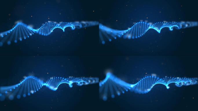 DNA科技医疗科技感HUD4K