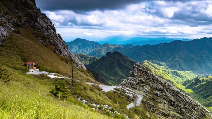 4K秦岭山川风景延时