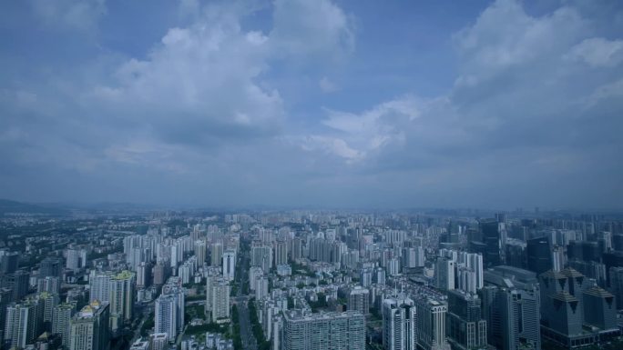 北京鸟瞰高楼