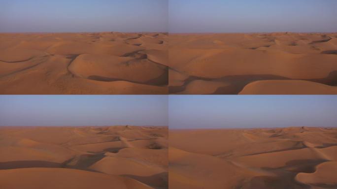 4K-原素材-阿拉善沙漠航拍