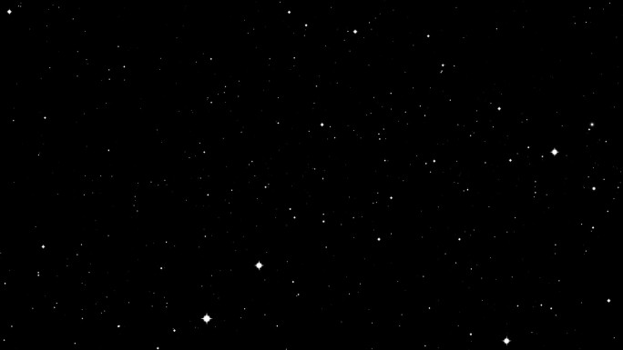 星空循环alpha透明通道