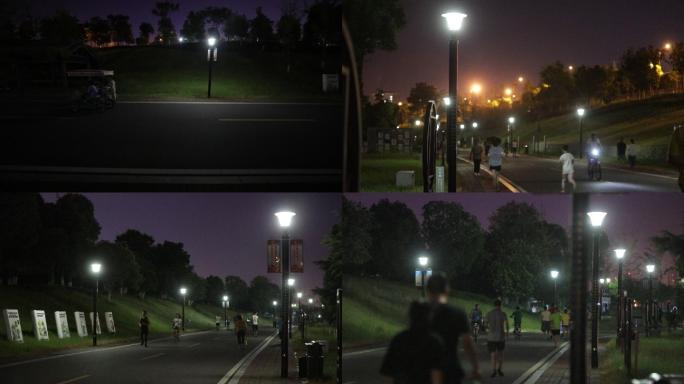 城市夜跑