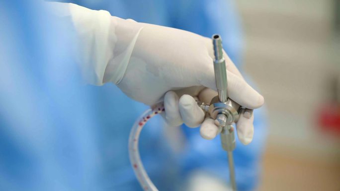 医院手术室微创手术3D腹腔镜手术